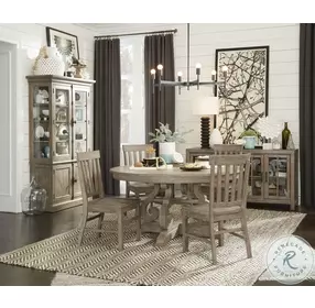 Wickham Park Dovetail Grey Dining Side Chair Set of 2