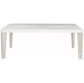 Axiom Linear Grey And White Extendable Dining Room Set