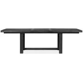 Plum Creek Ravenwood Black 104" Extendable Rectangular Dining Table