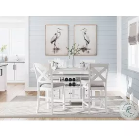 Robbinsdale Antique White Counter Height Dining Table