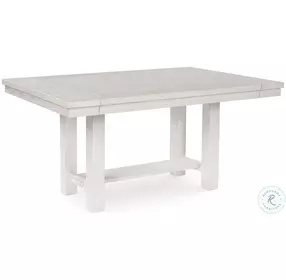 Robbinsdale Antique White Rectangular Extendable Dining Room Set