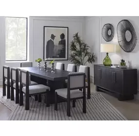 Tauren Coffee Bean 96" Rectangular Dining Table