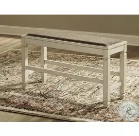 Bolanburg Two Tone Counter Height Dining Bench