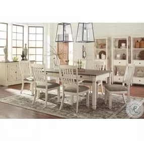 Bolanburg White and Gray Display Cabinet