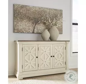 Bolanburg White and Gray Dining Server