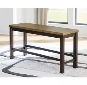 Sharlander Dark Brown 48" Counter Height Dining Bench