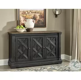 Tyler Creek Black And Gray Dining Room Server