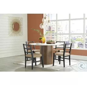 Isanti Light Brown Side Chair Set Of 2