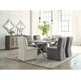 Krystanza Weathered Gray Dining Table