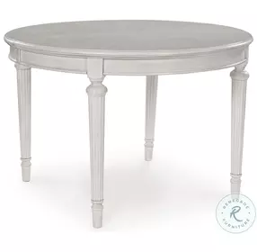 Montelaine Antique White Extendable Dining Room Set