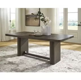 Darimore Burnished Brown 84" Rectangular Dining Table