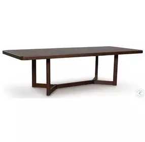 Kendamor Dark Brown Extendable Dining Table