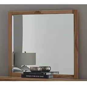 Nordhaven Clear Maple Rectangular Dresser Landscape Mirror