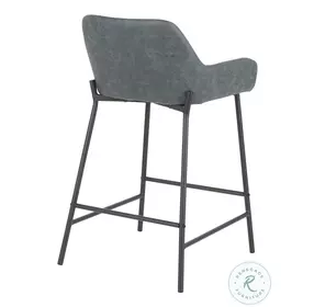 Daniella Green Counter Height Stool Set Of 2
