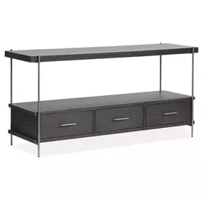 Spencer Dark Briarsmoke Rectangular Sofa Table