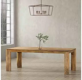 Crossings Amber 86" Rectangular Dining Table