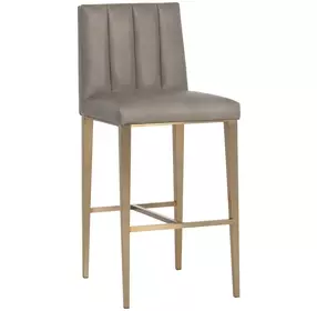 Hadwin Ivanhoe Mineral Upholstered Bar Stool