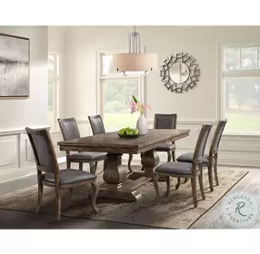 Hayward Chocolate Faux Leather Side Chair Set Of 2