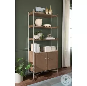Ode Light Earth Tone Bookcase