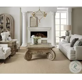 Castella Mid Tone Brown Square Cocktail Table