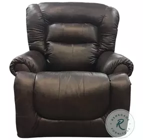 All Star Valentino Slate Big Mans Recliner with Power Headrest