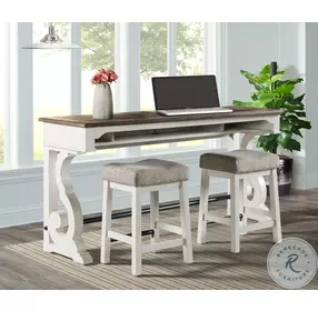 Drake Gray Backless Bar Stool Set of 2