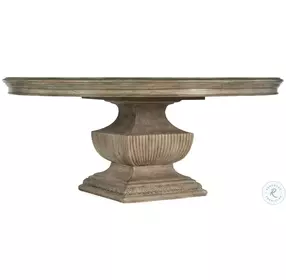 Castella Mid Tone Brown 60" Round Dining Room Set