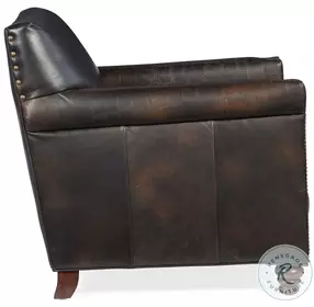 Potter Dark Walnut Club Chair