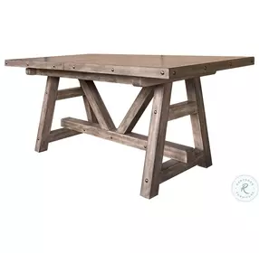 Cabin Siltstone Extendable Counter Height Dining Room Set