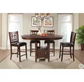Sam Black And Cherry Pub Chair Set Of 2
