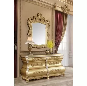 Seville Gold 6 Drawer Server