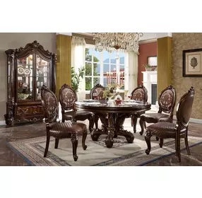 Versailles Cherry 60" Round Dining Table
