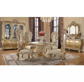 Cabriole Gold 6 Drawer Server