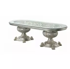 Sandoval Champagne Oval Dining Room Set