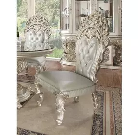 Sandoval Gray Upholstered Side Chair Set of 2