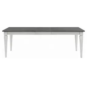 Katia Rustic Gray and Weathered White Dining Room Set