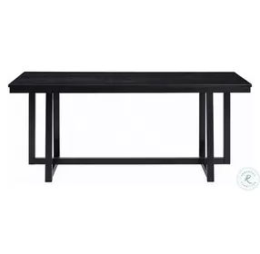 Kini Black Rectangular Dining Room Set
