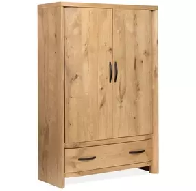 Laramie Honey Wheat 2 Door Armoire