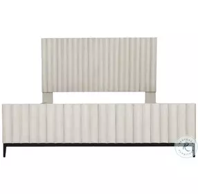 Silvi Light Grey Wash King Platform Bed