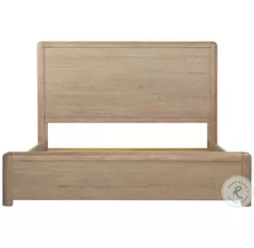 Trici Natural King Platform Bed