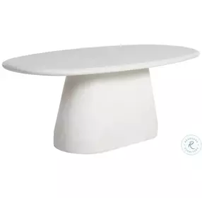 Turel Ivory Outdoor Dining Table