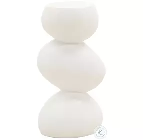 Serenad White End Table