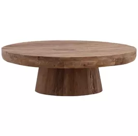 Reyna Natural Round Coffee Table