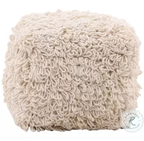 Ment Ivory Pouf