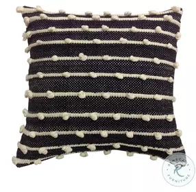 Ernes Black And Ivory Pillow