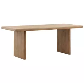 Amalie Natural 78" Rectangular Dining Table