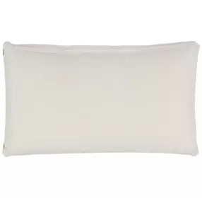 Aldrin Beige and Brown Pillow