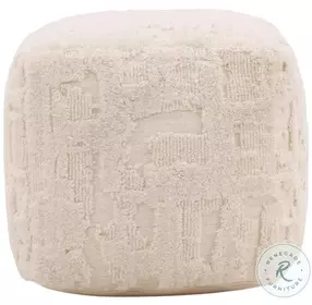 Winte Ivory Pouf