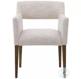 Booke Cream And Dark Natural Dining Chair