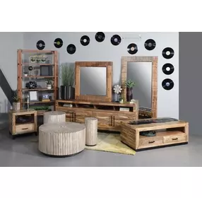 Crossings Downtown Amber Wall Mirror